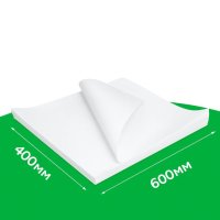  Пергамент 400×600 мм, двусторонний силиконизированный белый (500 листов). DS
