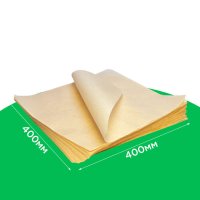 Пергамент жиростійкий 400*400 мм 35 г/м2 (уп. 1000 шт.). IT
