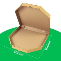Коробка для піци 300*300*32 бура. IT