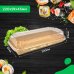 Упаковка для суши 220*91*45 мм с PET-крышкой Упаковка для суши 220*91*45 мм с PET-крышкой