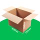 Коробка поштова 600*350*290 (до 15кг) бура. GFR Коробка поштова 600*350*290 (до 15кг) бура. GFR