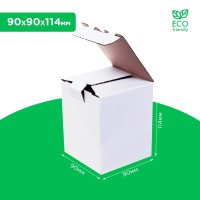Коробка поштова 90*90*114 мм біла. GFR Коробка поштова 90*90*114 мм біла. GFR